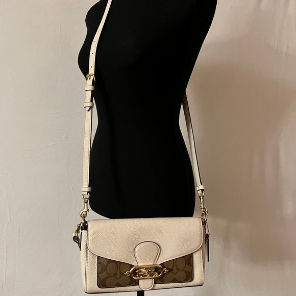 Coach Bags Coach Jade Shoulder Bag W Coach Signature Canvas Nwot Poshmark